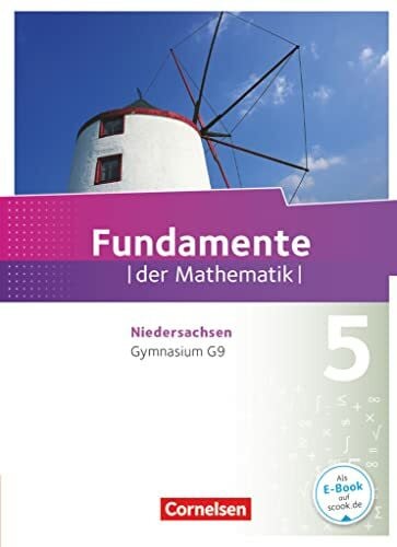 Siekmann, Angelika Fundamente der Mathematik - Niedersachsen ab 2015 - 5. Schuljahr: Schulbuch