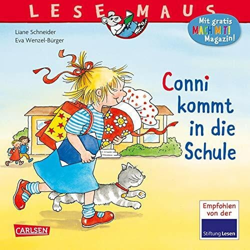 Wenzel-Bürger, Eva LESEMAUS 46: Conni kommt in die Schule (46): Eine Geschichte. Empfohlen von der Stiftung Lesen