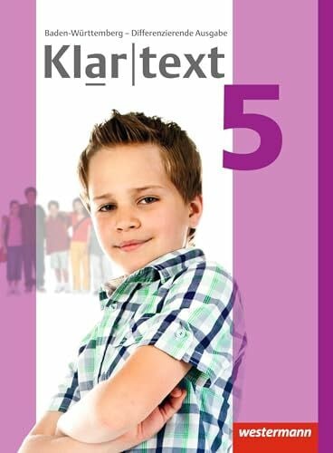 Siefert, Barbara Klartext - Differenzierende Ausgabe 2015 für Baden-Württemberg: Schulbuch 5
