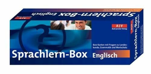 Sprachlern-Box Englisch: 600 Karten mit Fragen zu Landeskunde, Grammatik und Wortschatz (Axel Juncker Titel)