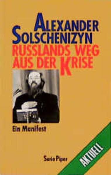 Pross-Weerth, Heddy Russlands Weg aus der Krise: Ein Manifest (Piper Taschenbuch)