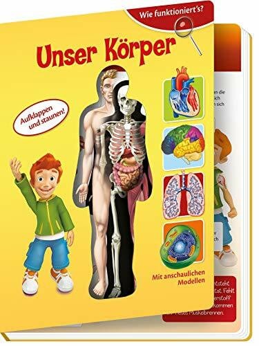 Trötsch Verlag GmbH & Co. KG Trötsch Pappenbilderbuch Unser Körper: 22 x 28 cm, 14 Seiten, Pappenbuch