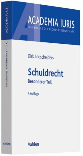 Looschelders, Dirk Schuldrecht: Besonderer Teil