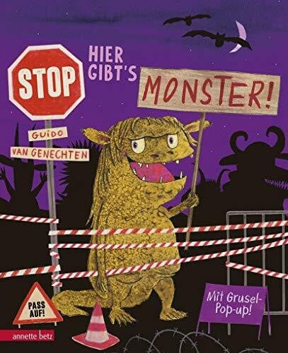 Blatnik, Meike Hier gibt's Monster!: Mit Grusel-Pop-ups!. Bilderbuch