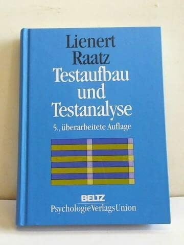 Raatz, Ulrich Testaufbau und Testanalyse