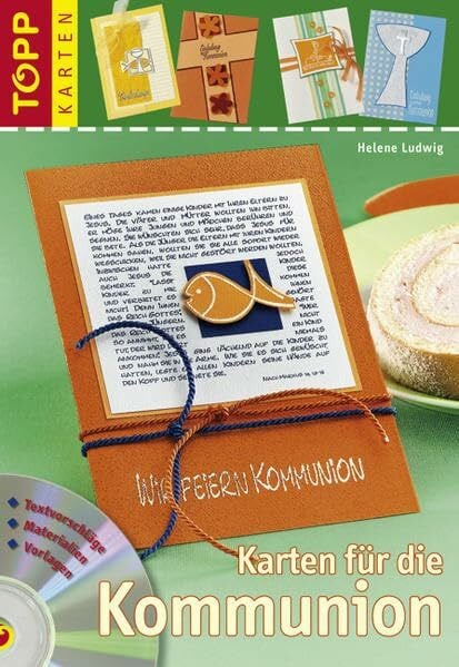 Ludwig, Helene Karten für die Kommunion: Einladungs-, Menü- & Tischkarten