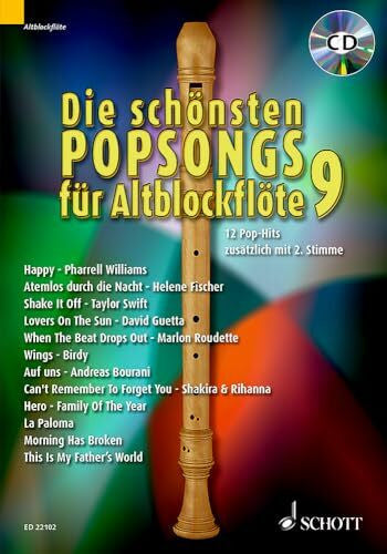Bye, Uwe Die schönsten Popsongs für Alt-Blockflöte: 12 Pop-Hits. Band 9. 1-2 Alt-Blockflöten. (Die schönsten Popsongs für Alt-Blockflöte, Band 9)