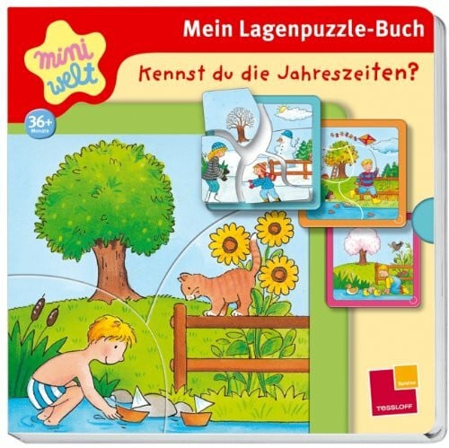 Corina Beurenmeister miniwelt: Mein Lagenpuzzle-Buch. Kennst du die Jahreszeiten?