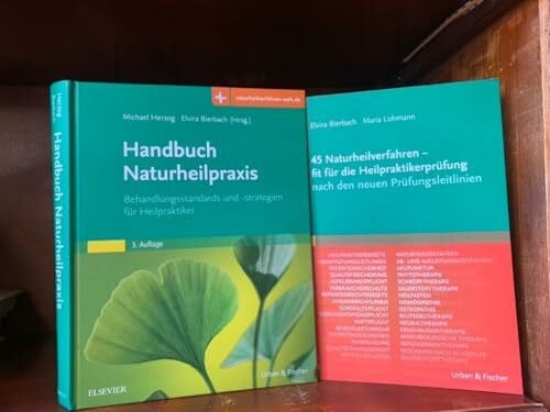 Bierbach, Elvira Handbuch Naturheilpraxis: Behandlungsstandards und -strategien für Heilpraktiker (Handbuch Naturheilpraxis + 45 Naturheilverfahren - fit für die Heilpraktikerprüfung, Set)