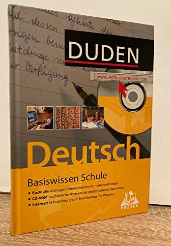 Friedrich, Anne-Cathrin Duden Basiswissen Schule - Deutsch, m. CD-ROM: Das Standardwerk für Schüler