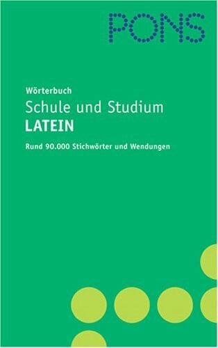 Pons Woterbuch Schule Und Studium Latein