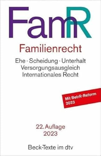 Coester-Waltjen, Prof. Dr. Dagmar Familienrecht (Beck-Texte im dtv)