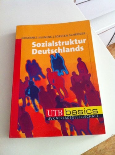 Schröder, Torsten Sozialstruktur Deutschlands (utb basics)