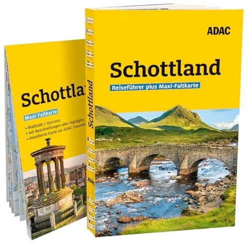 Klöpping, Wilfried ADAC Reiseführer plus Schottland: Mit Maxi-Faltkarte und praktischer Spiralbindung