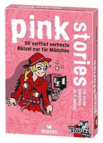 Köhrsen, Andrea moses. black stories Junior pink stories | 50 verflixt verhexte Rätsel | Das Rätsel Kartenspiel nur für Mädchen