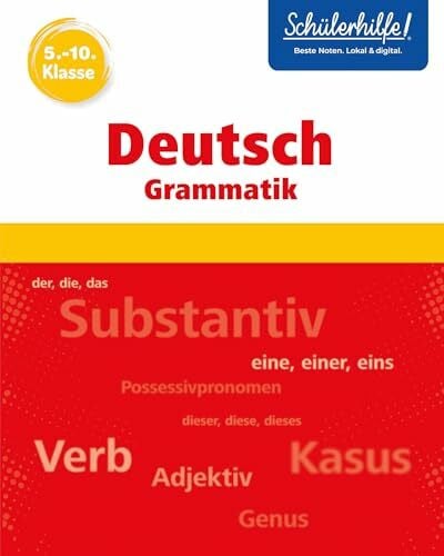 Prinz, Nadja Deutsch Grammatik 5.-10. Klasse I Schülerhilfe: Der perfekte Begleiter für den Deutschunterricht