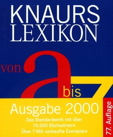 Normann, Reinhard Von Knaurs Lexikon von A - Z (Knaur-HC)