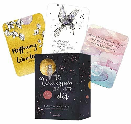 Bernstein, Gabrielle Das Universum steht hinter dir: Deck mit 52 Karten