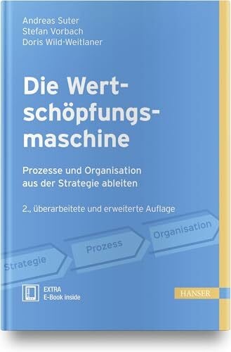 Vorbach, Stefan Die Wertschöpfungsmaschine - Prozesse und Organisation aus der Strategie ableiten: Prozesse und Organisation aus der Strategie ableiten. Extra: E-Book inside