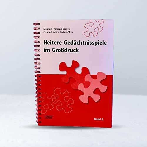 Ladner-Merz, Sabine Heitere Gedächtnisspiele im Großdruck, Bd.2: Mit 24 Spielübungen (Heitere Gedächtnisspiele im Grossdruck)