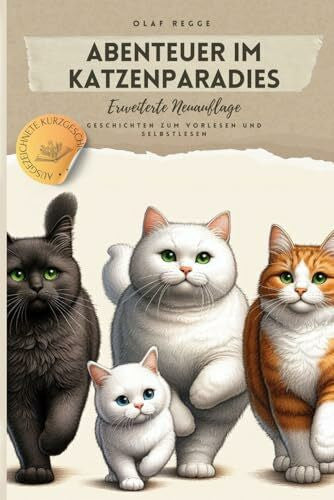 Regge, Olaf Abenteuer im Katzenparadies: Spannende Geschichten zum Vorlesen und Selberlesen: Katzengeschichten voller Spaß, Freundschaft und Mut – Ein ... Katzen - Die Paradieskatzenserie, Band 1)