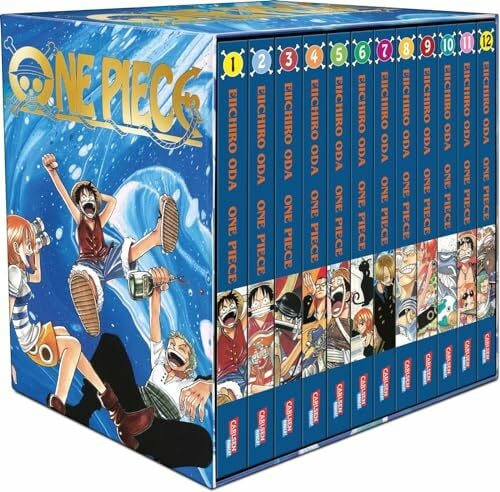 Borcke, Ayumi von One Piece Sammelschuber 1: East Blue (inklusive Band 1–12): Piraten, Abenteuer und der größte Schatz der Welt!