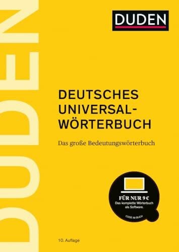 Dudenredaktion Duden – Deutsches Universalwörterbuch: Das große Bedeutungswörterbuch