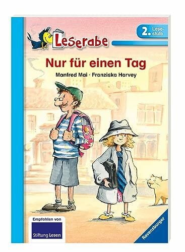Harvey, Franziska Nur für einen Tag - Leserabe 2. Klasse - Erstlesebuch für Kinder ab 7 Jahren (Schulausgabe in Broschur)