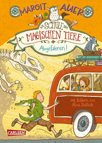 Dulleck, Nina Carlsen Verlag GmbH Die Schule der magischen Tiere 4: Abgefahren! (4)