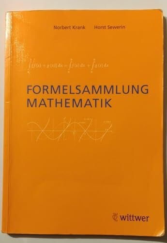 Sewerin, Horst Formelsammlung Mathematik
