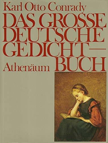 Conrady, Karl Otto Das große deutsche Gedichtbuch.