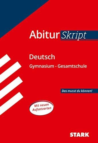 Schäffer, Fritz STARK Deutsch - AbiturSkript (Skripte / Abi - Auf einen Blick!)
