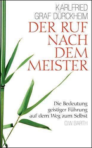 Graf Dürckheim, Karlfried Der Ruf nach dem Meister: Die Bedeutung geistiger Führung auf dem Weg zum Selbst