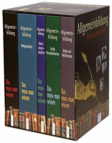 Lamping, Dieter Allgemeinbildung: Schuberausgabe mit 5 Bänden. Das muss man wissen: Weltgeschichte. Naturwissenschaften. Große Persönlichkeiten. Werke der Weltliteratur