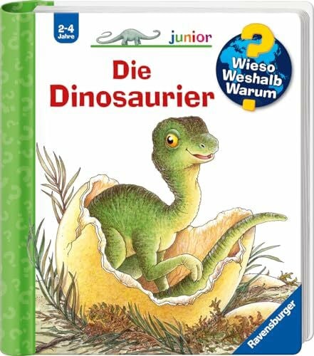 Weinhold, Angela Wieso? Weshalb? Warum? junior, Band 25 - Die Dinosaurier (Sachbuch ab 2 Jahre - mit Klappen) (junior, 25)