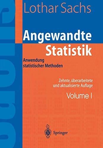 Sachs, Lothar Angewandte Statistik
