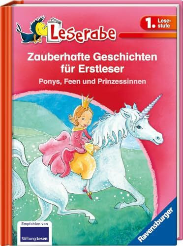 Ginsbach, Julia Zauberhafte Geschichten für Erstleser. Ponys, Feen und Prinzessinnen - Leserabe 1. Klasse (Leserabe - Sonderausgaben)