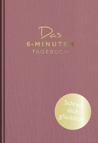 Spenst, Dominik Das 6-Minuten-Tagebuch (granat): Das Original