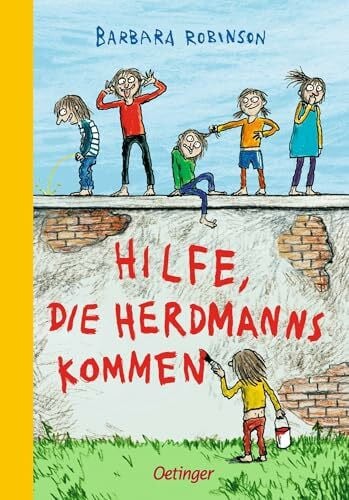 Maar, Nele Hilfe, die Herdmanns kommen 1: Lustiges Kinderbuch ab 8 über Weihnachten mit der Familie in vierfarbiger Neuauflage