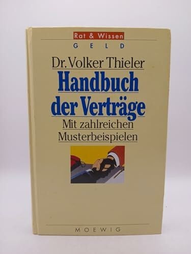 Thieler, Volker Handbuch der Verträge