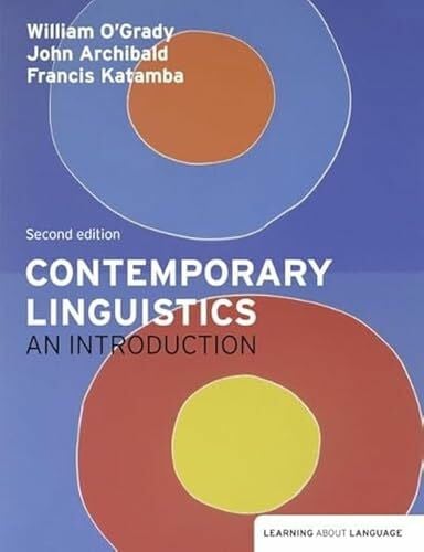 Katamba, Francis Contemporary Linguistics: An Introduction (Learning About Language)
