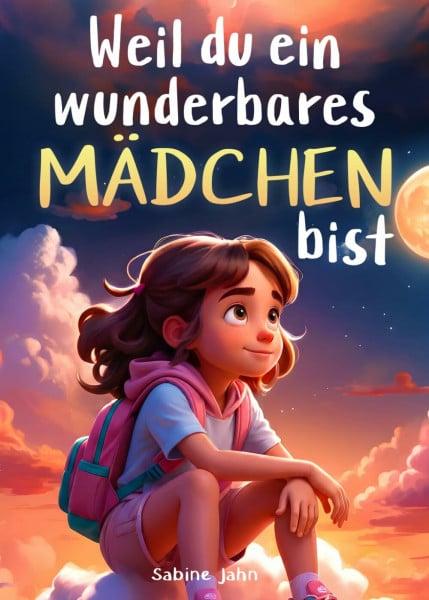 Jahn, Sabine Weil du ein wunderbares Mädchen bist: Ein besonderes Kinderbuch über Mut, innere Stärke und Selbstvertrauen für wundervolle Mädchen, wie auch du eines bist (Weil du wunderbar bist!)