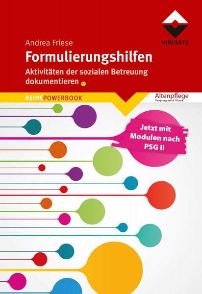 Friese, Andrea Formulierungshilfen: Aktivitäten der sozialen Betreuung dokumentieren (REIHE POWERBOOK)