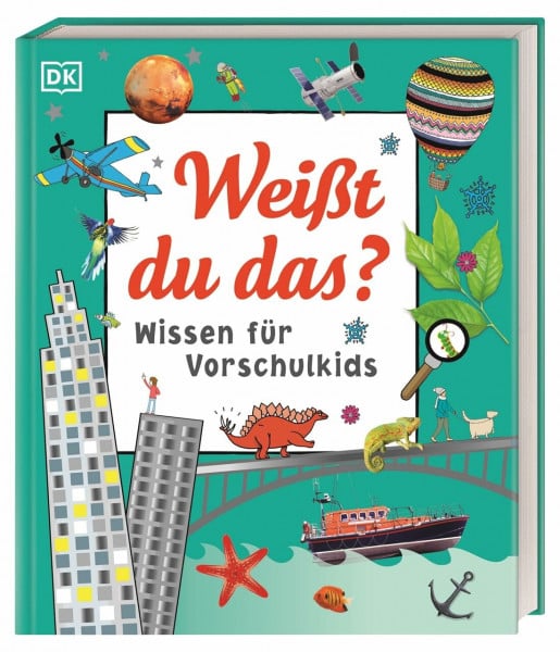 DK Verlag - Kids Wissen für Vorschulkids. Weißt du das?: Erstes großes Sachbuch für Kinder mit Fotos und Lesebändchen. Für Kinder ab 4 Jahren