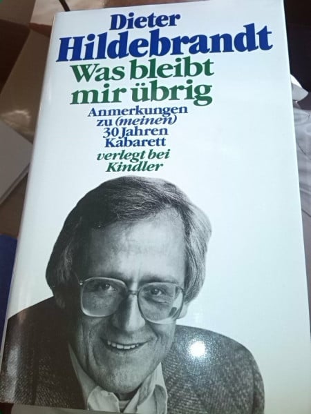 Was bleibt mir übrig.
