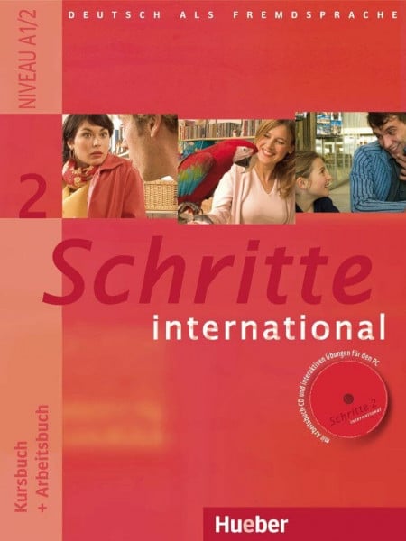 Niebisch, Daniela Schritte international 2: Deutsch als Fremdsprache / Kursbuch + Arbeitsbuch mit Audio-CD zum Arbeitsbuch und interaktiven Übungen