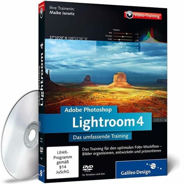 Jarsetz, Maike Adobe Photoshop Lightroom 4 - Das umfassende Training