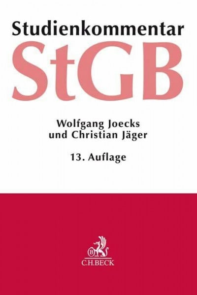 Joecks, Wolfgang Strafgesetzbuch. StGB: Studienkommentar