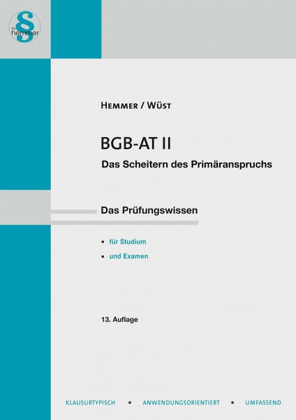 Hemmer, Karl-Edmund BGB AT II