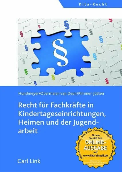 Hundmeyer, Simon Recht für Fachkräfte in Kindertageseinrichtungen, Heimen und der Jugendarbeit